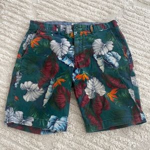 Gap Floral Shorts Sz 30